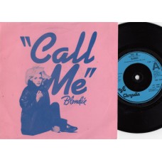 BLONDIE Call Me / vocal / instrumental (Chrysalis CHS 2414) UK 1980 PS 45