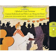 (DGG 2530199) Offenbach, Gounod Gaite Parisienne KARAJAN / BERLINER Germany 1971 LP