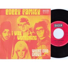 POPPY FAMILY I Was Wondering / Where Evil Grows (Decca DL 25455) Germany 1970 PS 45