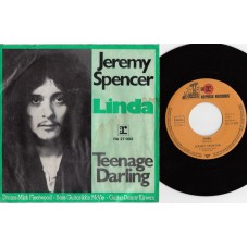 JEREMY SPENCER Linda / Teenage Darling (Reprise) Germany 1969 PS (Blues Rock, Rockabilly, Parody)