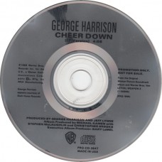GEORGE HARRISON Cheer Down (Warner Bros) USA 1989 Promo only CD