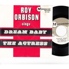 ROY ORBISON Dream Baby (Monument) USA 1962 PS 45