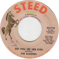 ILLUSION Did You See Her Eyes (Steed) USA 1969 45