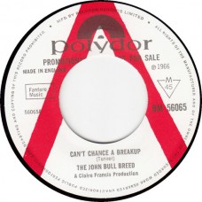 JOHN BULL BREED Can't Change A Breakup / I'm A Man (Polydor) UK Exact Repro of original 45