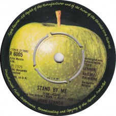 JOHN LENNON Stand By Me (Apple 6005) UK 1975 45