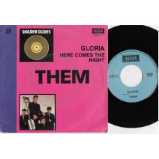 THEM Gloria / Baby Please Don't Go (Decca 7204) Australia CS 45