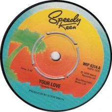 SPEEDY KEEN Your Love / Heaven (Island) UK 1976 45 (Thunderclap Newman)