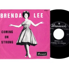BRENDA LEE Coming On Strong (Brunswick) Belgium 1966 PS 45