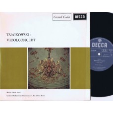 Tsjaikowski ELMAN BOULT Violinconc. in D op.35 (Decca 675453 KR) Holland 10" LP