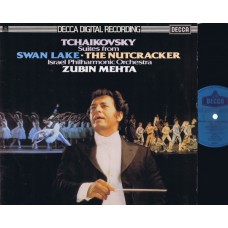 (Decca SXDL 7505) METHA TCHAIKOVSKY Suite From Swan Lake, Nutcracker UK 1979 LP