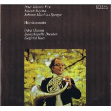 (Eterna 827203) Hornkonzerte PETER DAMM / KURZ DDR 1978 LP