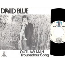 DAVID BLUE Outlaw Man (Asylum) Holland 1973 PS 45