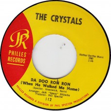 CRYSTALS Da Doo Ron Ron / Git' It (Philles 112) USA 1963 45 (Yellow Label)