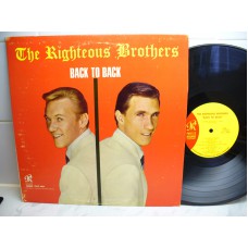 RIGHTEOUS BROTHERS Back To Back (Philles Records) USA 1966 LP