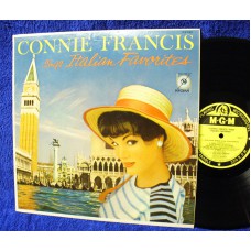 CONNIE FRANCIS Sings Italian Favourites (MGM) USA 1959 LP
