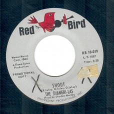 SHANGRI-LAS Maybe / Shout (Red Bird 019) USA 1964 45