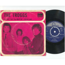 TROGGS Any Way That You Want Me / Cousin Jane (Fontana YF 278139) Holland 1967 PS 45