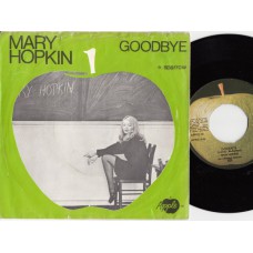 MARY HOPKIN Goodbye / Sparrow (Apple 10) Holland 1969 PS 45