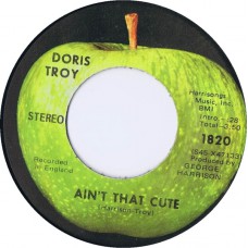 DORIS TROY Ain't That Cute / Vaya Con Dios (Apple 1820) USA 1970 45