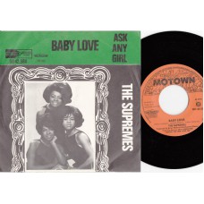 SUPREMES Baby Love / Ask Any Girl (Motown Artone 42584) Holland 1964 PS 45