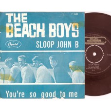 BEACH BOYS Sloop John B / You're So Good To Me (Capitol 5602) Holland 1966 PS 45