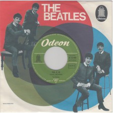 BEATLES Ticket To Ride Yes It Is (Odeon O 22950) Germany 1965 PS 45