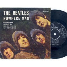 BEATLES Nowhere Man / Drive My Car / Run For Your Life / You Won't See Me (Parlophone HGEP 102) Holland 1966 PS EP