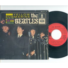 BEATLES Yellow Submarine / Eleanor Rigby / Good Day Sunshine / For No One (Odeon MEO 126) French PS EP