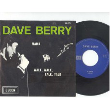 DAVE BERRY Mama (Decca) Belgium PS 45