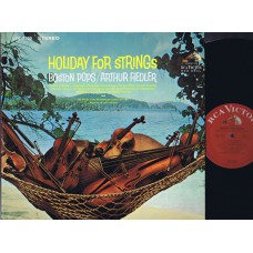 (RCA Victor LSC 2885) BOSTON POPS, ARTHUR FIEDLER Holiday For Strings USA 1966 LP