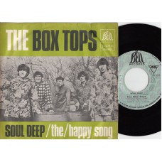 BOX TOPS Soul Deep (Bell Jugoton)Yugoslavia PS 45