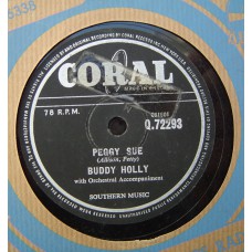 BUDDY HOLLY Peggy Sue / Everyday (Coral 72293) UK 78RPM