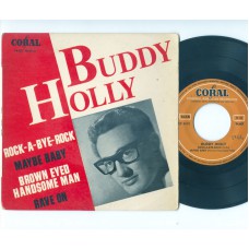 BUDDY HOLLY Rock-A-Bye-Rock +3 (Coral) French PS EP