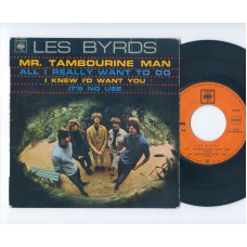 BYRDS Mr. Tambourine Man / All I Really Want To Do / I Knew I'd Want You / It's No Use (CBS) French PS EP
