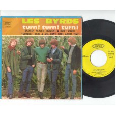 BYRDS Turn Turn Turn / Spanish Harlem Incident / Don't Doubt Yourself Babe / She Don't Care About Time (Epic 9035) Spain PS EP