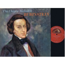 RUBINSTEIN The Chopin Ballades (RCA Victor LM 2370) USA 1960 LP