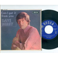 DAVE BERRY Can I Get It From You +3 (Decca) UK PS EP