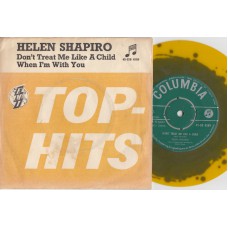 HELEN SHAPIRO Don't Treat Me Like a Child / When I'm With You (Columbia DB 4569) Norway 1961 PS 45