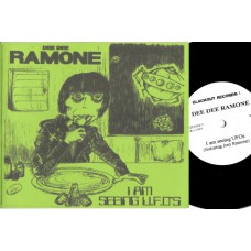 DEE DEE RAMONE I Am Seeing UFO's (Blackout) UK 1997 PS 45