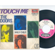 DOORS Touch Me / Wild Child (Disques Vogue) French 1968 PS 45