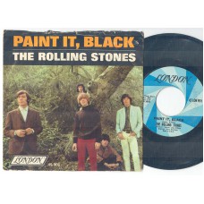 ROLLING STONES Paint It Black / Stupid Girl (London 45-901) USA 1966 PS 45