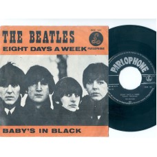 BEATLES Eight Days A Week / Baby's In Black (Parlophone HHR 135) Holland 1965 PS 45