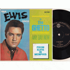 ELVIS PRESLEY In The Ghetto / Any Day Now (RCA 47-9741) Australia 1969 PS 45