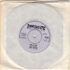 CHRIS FARLOWE Ride On Baby / Headlines (Immediate 038) UK 1966 45