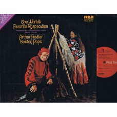 BOSTON POPS, ARTHUR FIEDLER The World's Favourite Rhapsodies (RCA Victor LSC 3297) USA 1972 LP