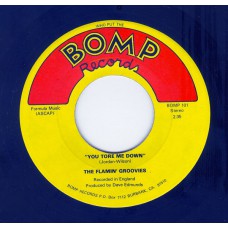 FLAMING GROOVIES Him Or Me / You Tore Me Down (Bomp 101) USA 1974 45