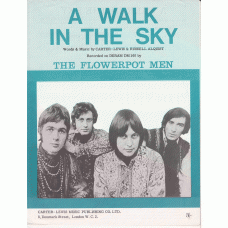 FLOWER POT MEN A Walk In The Sky (Deram) UK Sheet Music