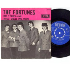 FORTUNES Here It Comes Again (Decca) Holland PS 45