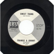 FRANKIE AND JOHNNY Sweet Thang (International Artists) USA DJ 45