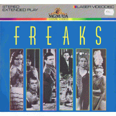 FREAKS (MGM / UA) 1932 Movie by Rod Browning Video Disc